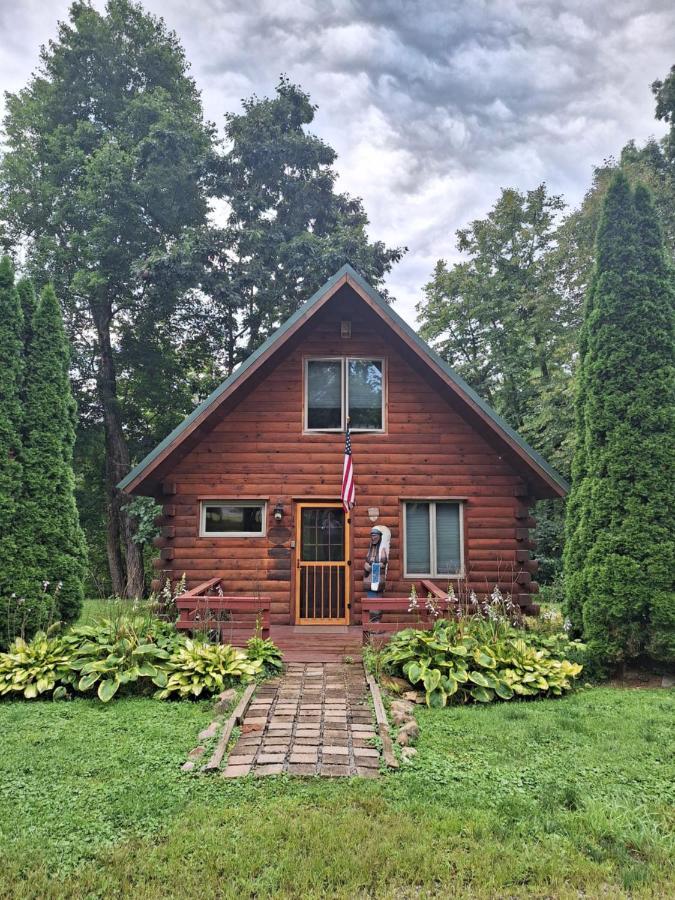 Neshannock Creekside Log Cabin Volant Bagian luar foto