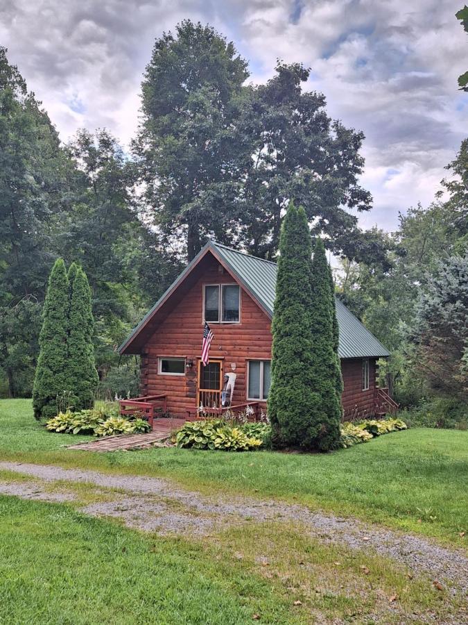 Neshannock Creekside Log Cabin Volant Bagian luar foto
