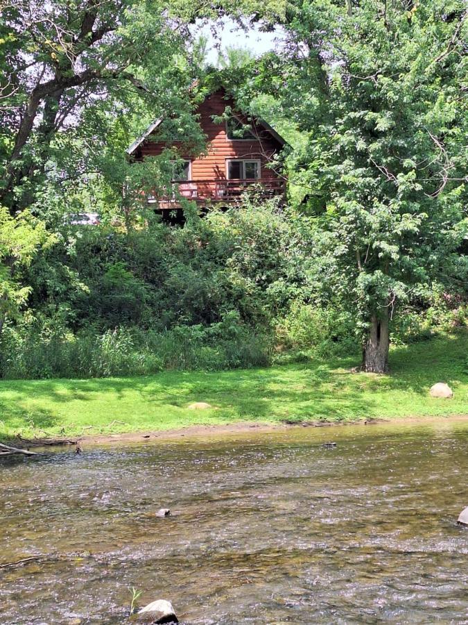 Neshannock Creekside Log Cabin Volant Bagian luar foto